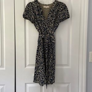 Ann Taylor Floral Midi Dress